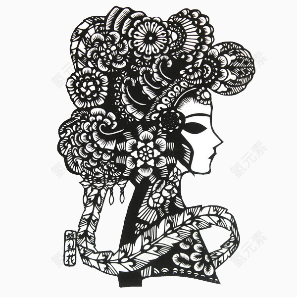 中国卡通戏曲人物