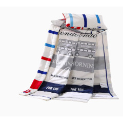 海军风格夏凉被套装