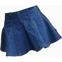 好看的牛仔蓬蓬裙