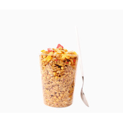 能量麦片早餐素材