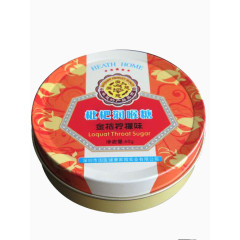 金桔柠檬味润喉糖