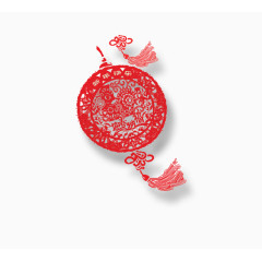 元宵节剪纸装饰