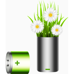 矢量创意电池
