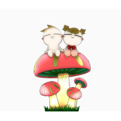 蘑菇小孩