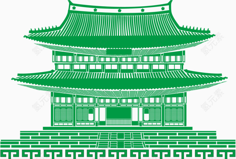 古建筑剪影