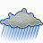 暴雨天气图标