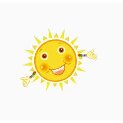 卡通太阳