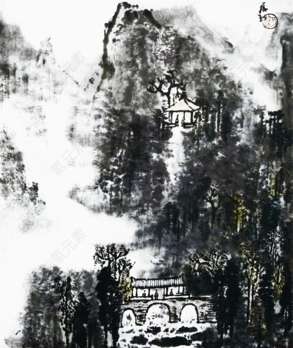 国画山水