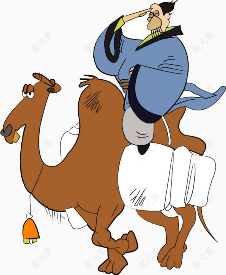 骑骆驼图片