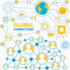 矢量互联网商务人物