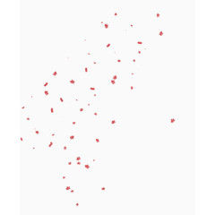 粉色红色花瓣空中飘浮素材