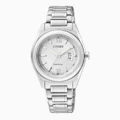 西铁城光动能表圈吸光女表