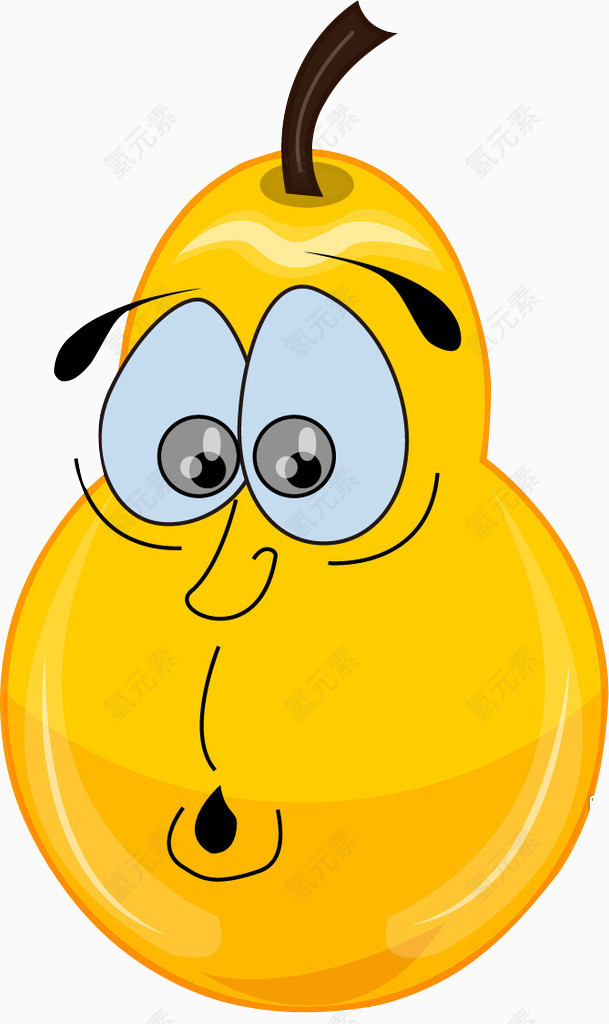 卡通梨子