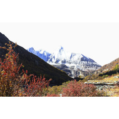 秋季稻城风景区