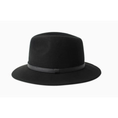 羊毛尼黑色礼帽