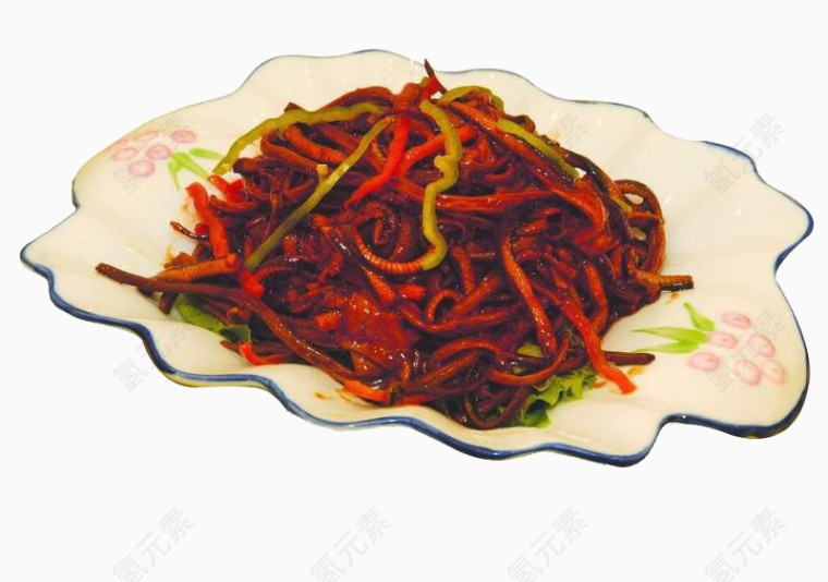 一碗青椒肉丝免扣素材