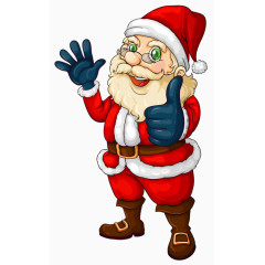 手绘圣诞老人