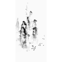 中国风水墨山水