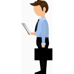 商务男士职场男士设计