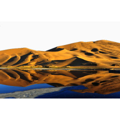 巴丹吉林沙漠风景图