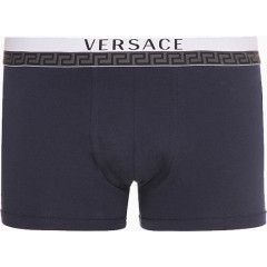 范思哲深蓝平角内裤正面