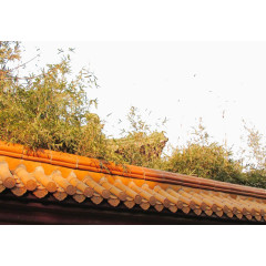 传统中式屋檐装饰免抠