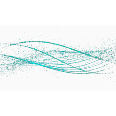 蓝色流沙光线素材