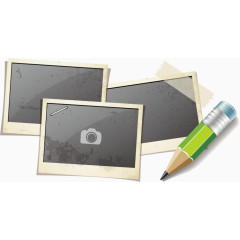 黑色画板铅笔