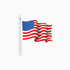 国旗  国家 代表  红色