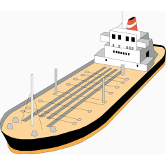 航空母舰矢量素材