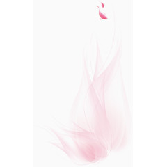 纯色背景红色不规则花瓣素材