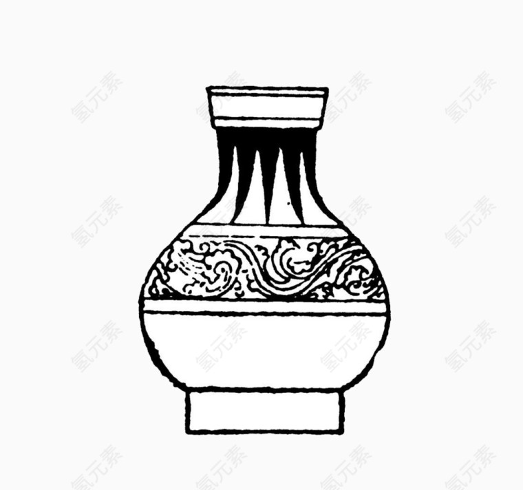 悠远历史花瓶