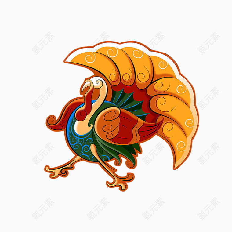 卡通火鸡