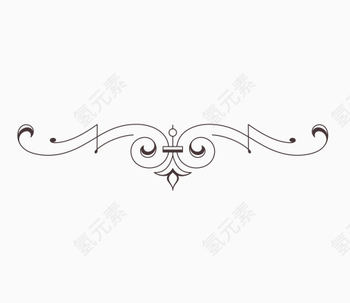 欧式底纹花纹边框