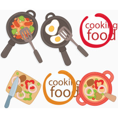 手绘烹饪课程海报