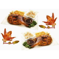 年夜饭麻辣炸鸡