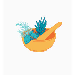 中医使用的捣药工具