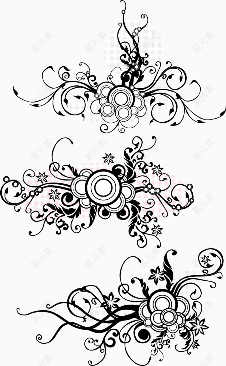 花纹底纹缤纷多彩潮流元素