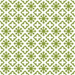 绿色花纹背景图片