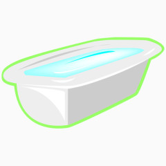 洗浴模型矢量图
