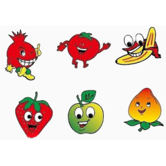 桃子香蕉草莓苹果