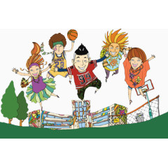 青春洋溢的少年