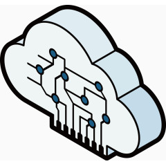 公共场所云雨天气标志