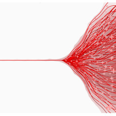 红色创意装饰花纹