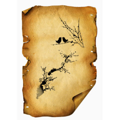 牛皮纸旧黄纸