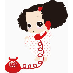 女孩儿童卡通海报促销素材