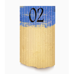 矢量撕裂牛皮纸邀请函背景