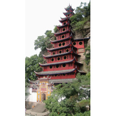 长江三峡石宝寨