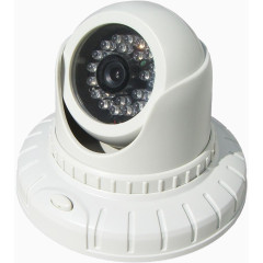 白色摄像头产品实物