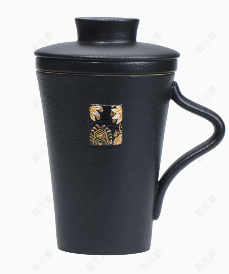 黑色杯子
